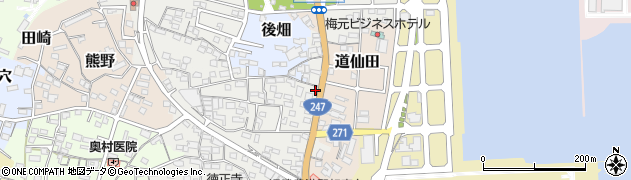 愛知県知多郡武豊町里中11周辺の地図