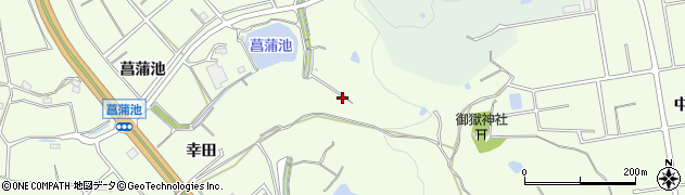 愛知県常滑市大谷菖蒲池52周辺の地図