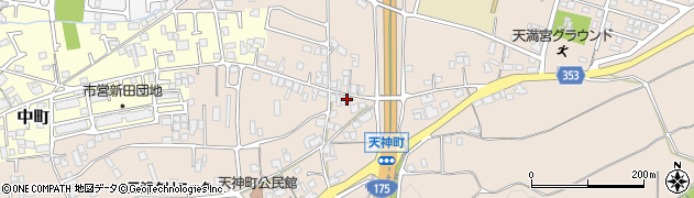 兵庫県小野市天神町1180-2周辺の地図