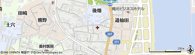 愛知県知多郡武豊町里中191周辺の地図