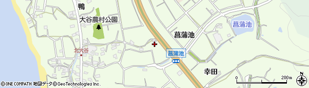 愛知県常滑市大谷菖蒲池316周辺の地図