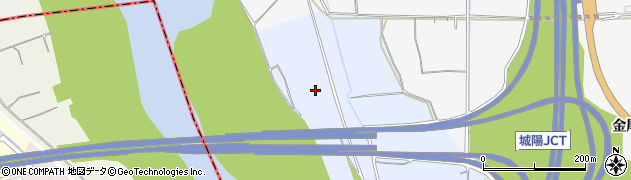 京都府城陽市水主大将軍周辺の地図