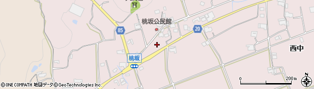 兵庫県三木市口吉川町（桃坂）周辺の地図