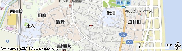 愛知県知多郡武豊町里中160周辺の地図