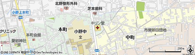 キリン堂周辺の地図