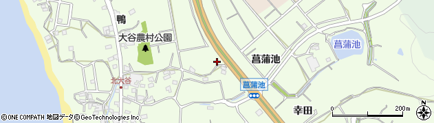 愛知県常滑市大谷菖蒲池310周辺の地図