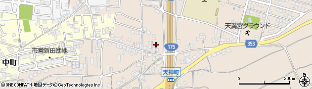 兵庫県小野市天神町1181周辺の地図