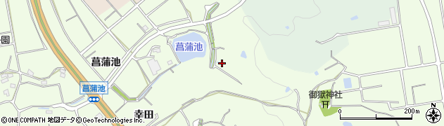 愛知県常滑市大谷菖蒲池9周辺の地図