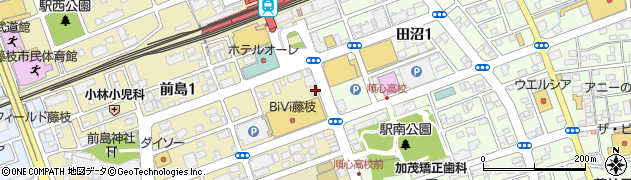 ほけんの窓口　藤枝店周辺の地図