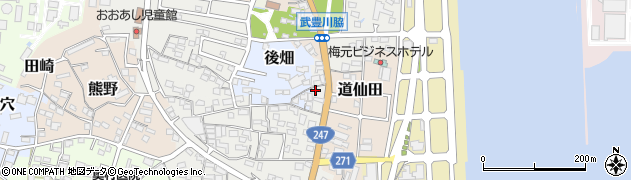 愛知県知多郡武豊町里中7周辺の地図
