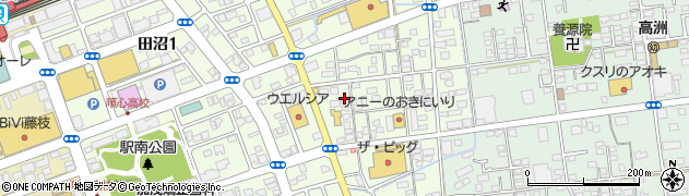 田沼ゼミ教室周辺の地図
