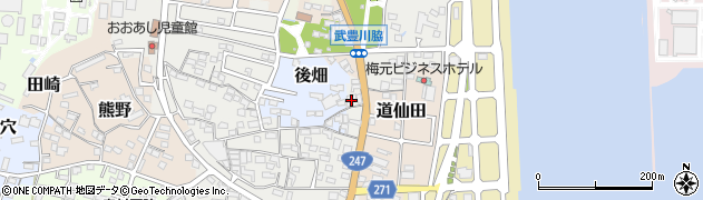 愛知県知多郡武豊町里中5周辺の地図