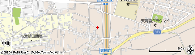 兵庫県小野市天神町1181-12周辺の地図