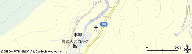 島根県浜田市内村町本郷178周辺の地図