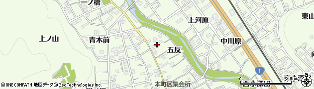 愛知県豊川市御油町美世賜266周辺の地図