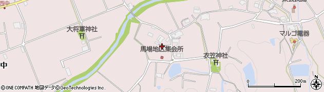 兵庫県三木市口吉川町（馬場）周辺の地図