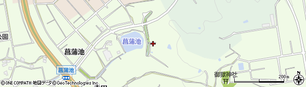 愛知県常滑市大谷菖蒲池17周辺の地図