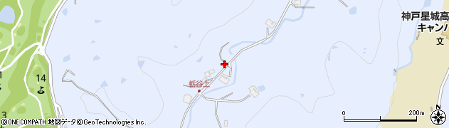 兵庫県三木市吉川町水上342周辺の地図