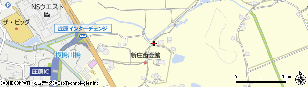 広島県庄原市新庄町287-2周辺の地図