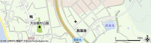 愛知県常滑市大谷菖蒲池297周辺の地図