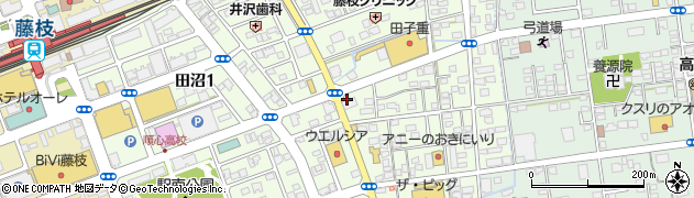 カメラのキタムラ藤枝・田沼店周辺の地図