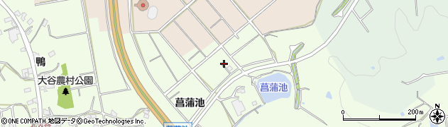 愛知県常滑市大谷菖蒲池275周辺の地図