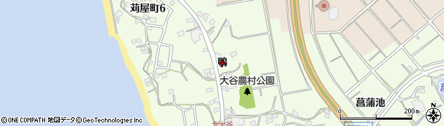 愛知県常滑市大谷（鴨）周辺の地図
