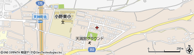 兵庫県小野市天神町1192周辺の地図
