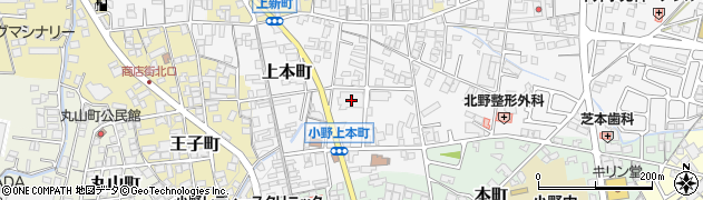 ＪＡ兵庫みらい小野中央周辺の地図