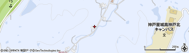 兵庫県三木市吉川町水上303周辺の地図