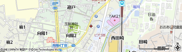 栗田正俊事務所周辺の地図