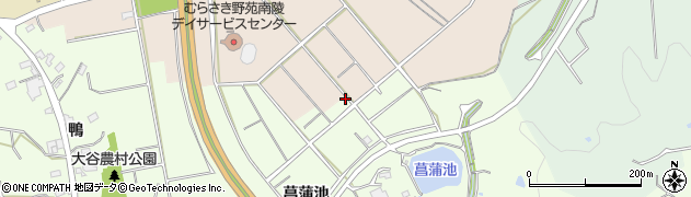 愛知県常滑市大谷菖蒲池263周辺の地図