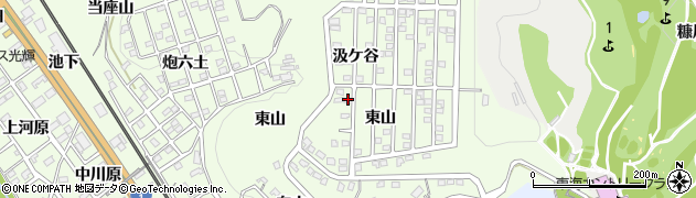 愛知県豊川市御油町汲ケ谷280周辺の地図