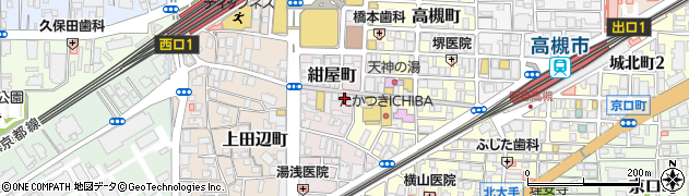 三井住友トラスト不動産株式会社高槻センター周辺の地図