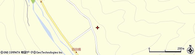 島根県浜田市内村町松本1159周辺の地図