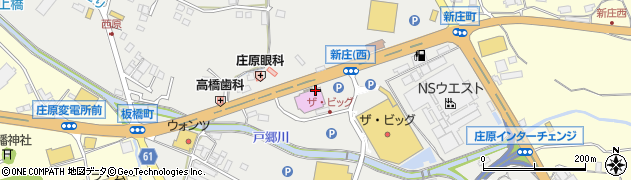 めん徳 庄原店周辺の地図