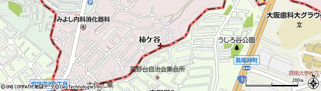 京都府八幡市八幡柿ケ谷84周辺の地図