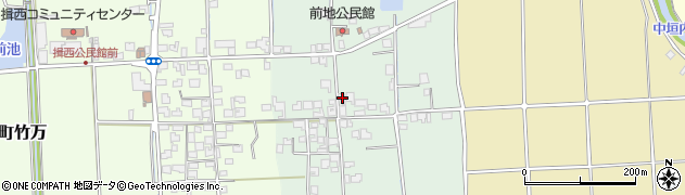 兵庫県たつの市揖西町前地135周辺の地図
