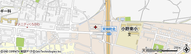 兵庫県小野市天神町1185-89周辺の地図