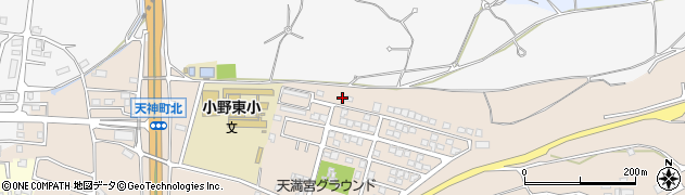 兵庫県小野市天神町1185-42周辺の地図