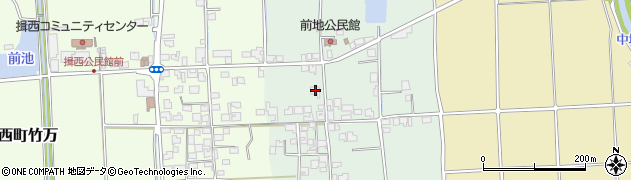 兵庫県たつの市揖西町前地149周辺の地図