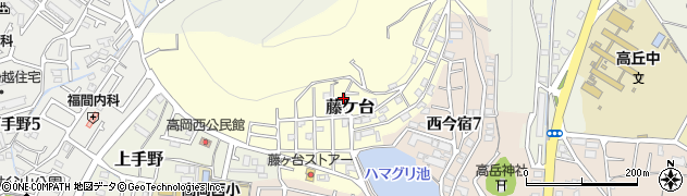 兵庫県姫路市藤ケ台13周辺の地図