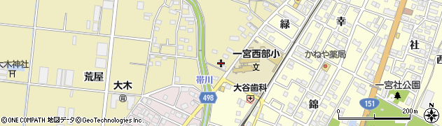 愛知県豊川市大木町石道125周辺の地図