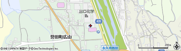 兵庫県たつの市誉田町広山74周辺の地図