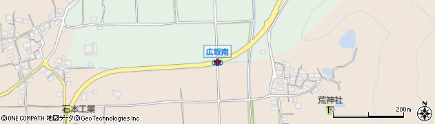 広坂南周辺の地図