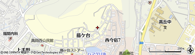 兵庫県姫路市藤ケ台周辺の地図