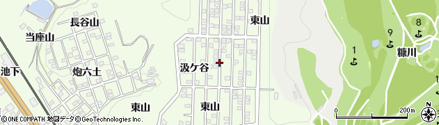 愛知県豊川市御油町汲ケ谷周辺の地図