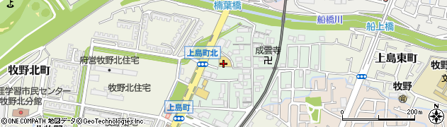 ジャパン牧野店周辺の地図