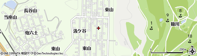 愛知県豊川市御油町汲ケ谷122周辺の地図