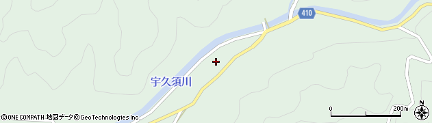 静岡県西伊豆町（賀茂郡）宇久須（神田）周辺の地図